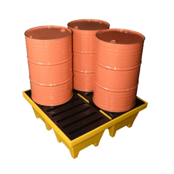 Batea Antiderrame 4 Tambores Pallets Normalizado