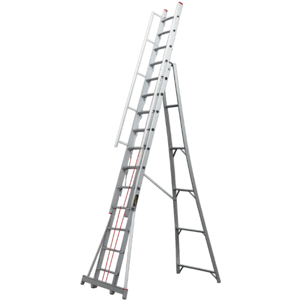 Escalera Extensible de Aluminio con Apoyo Propio Serie WAP