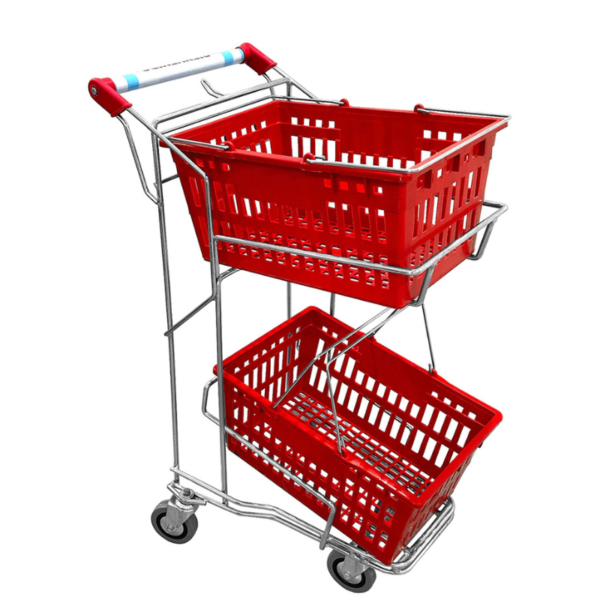Carro de Supermercado con Canastos