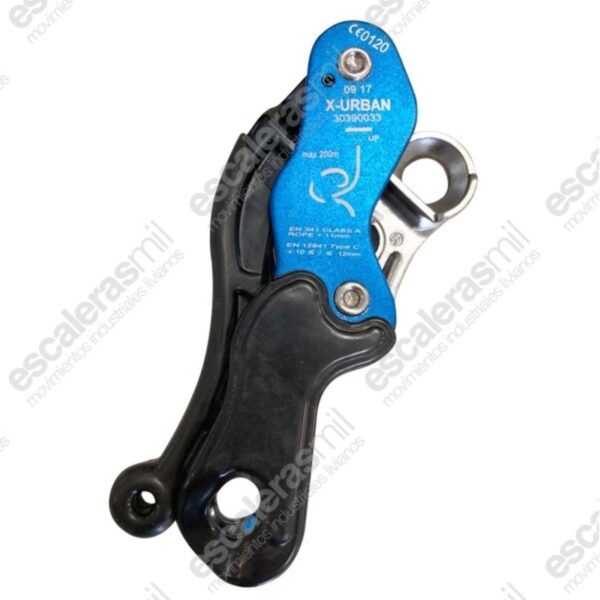 Descensor Doble Stop con Sistema Antipanico Anticaidas X-URBAN