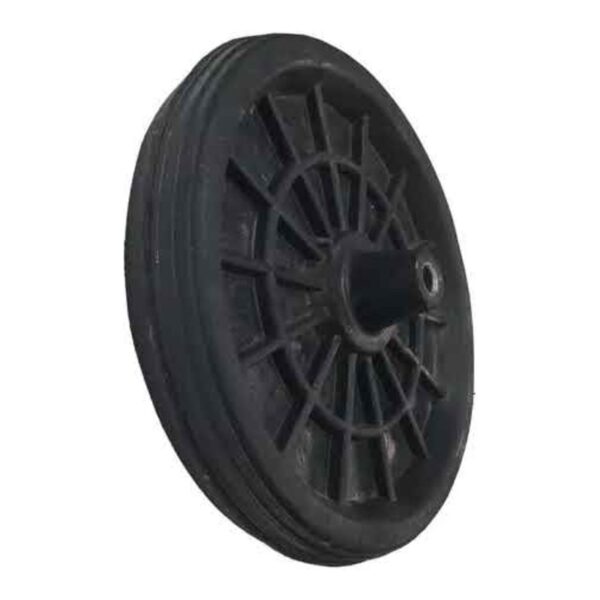 Rueda De Goma Compacta 350mm Para Carretilla De Obra