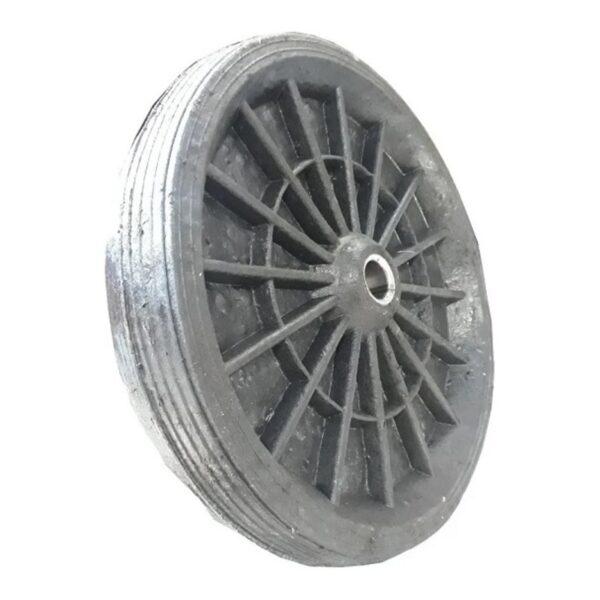 Rueda De Goma Compacta 350mm Para Hormigonera