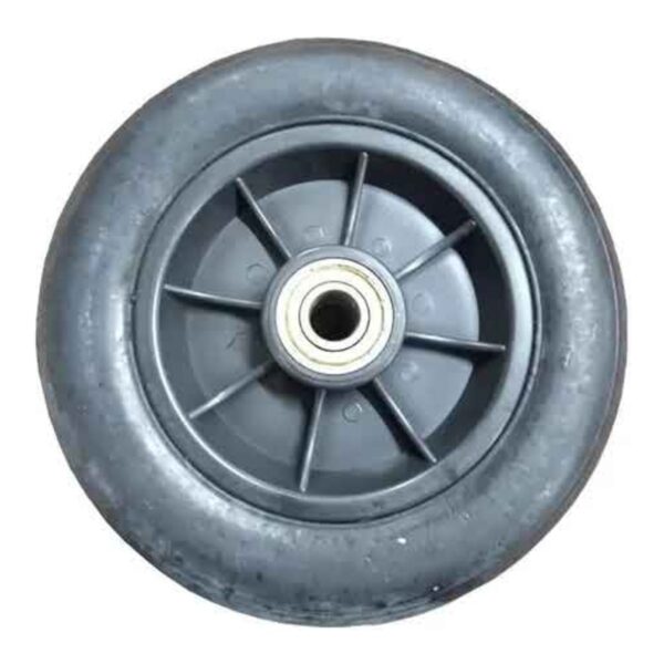 Rueda De Goma Maciza 250mm Con Ruleman Reforzada